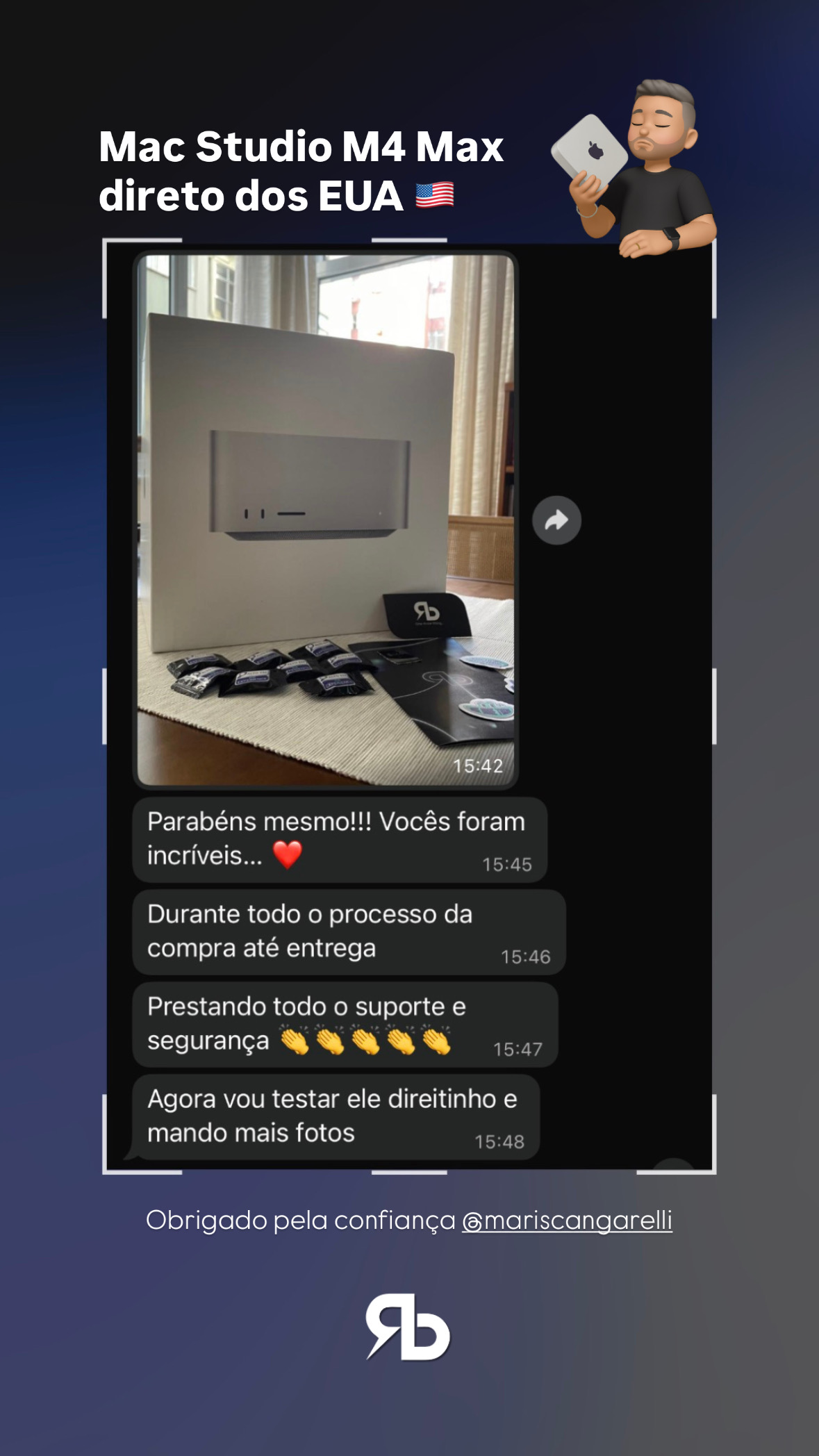 Feedback de Mariana Scangarelli